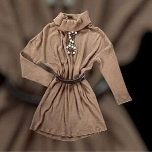 Gap Dresses | Woman’s Gap Ribbed Knit Turtleneck Dress